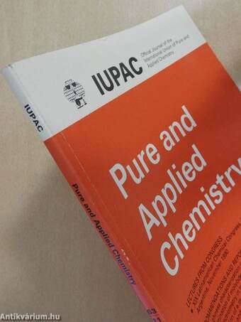 Pure and Applied Chemistry - November 1991