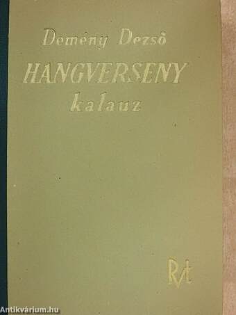 Hangverseny kalauz