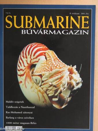 Submarine búvármagazin 2001. ősz