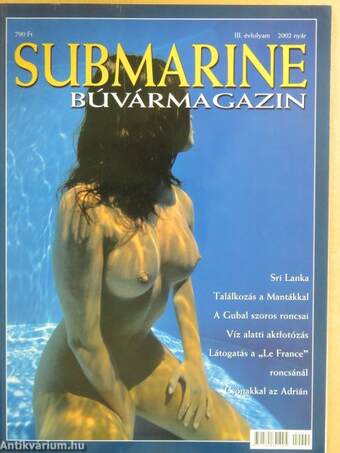 Submarine búvármagazin 2002. nyár