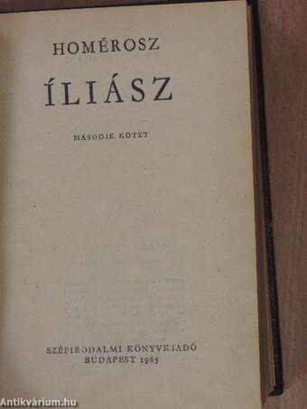 Íliász I-II.