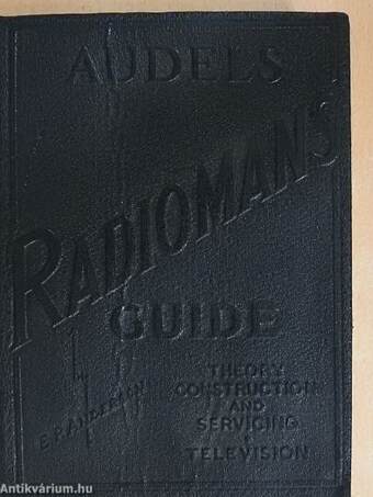 Audels Radiomans Guide