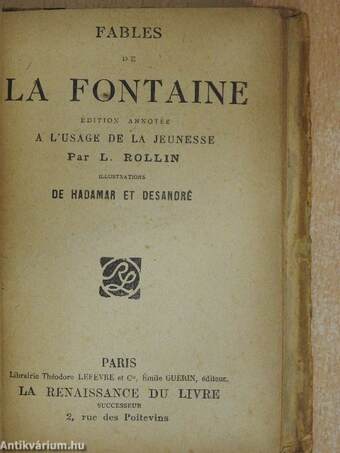 Fables de La Fontaine