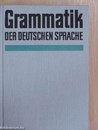 Grammatik der deutschen Sprache