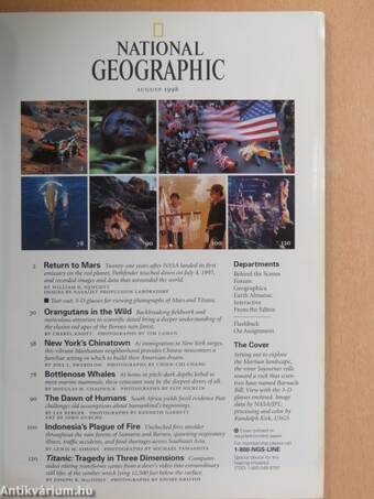 National Geographic August 1998