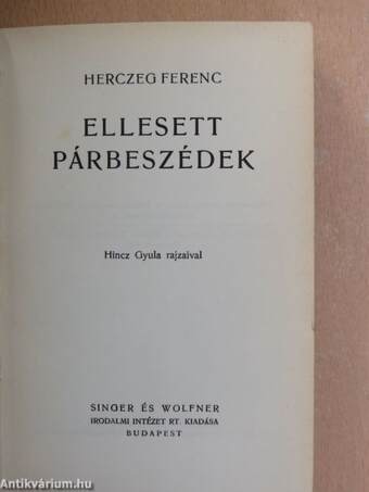 Ellesett párbeszédek