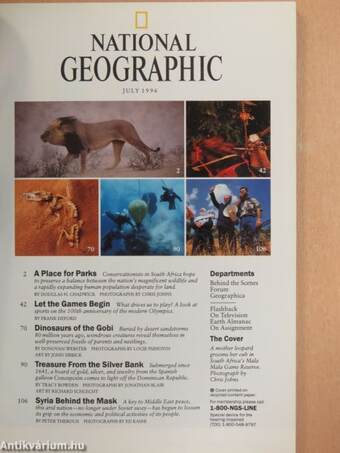 National Geographic July 1996