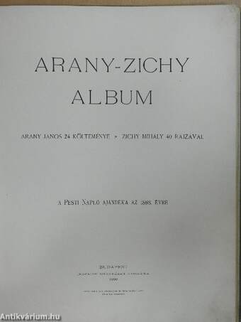 Arany-Zichy album