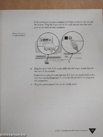 HP ScanJet 4s Scanner and Visioneer PaperPort Software User's Guide