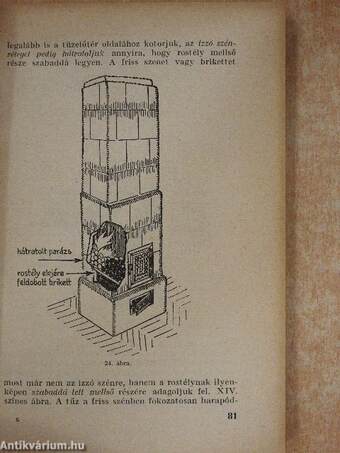 A Magyar Királyi Technológiai és Anyagvizsgáló Intézetben 1934. október 1-től november 15-ig rendezett harmadik házi tüzelőberendezések kiállításának katalógusa