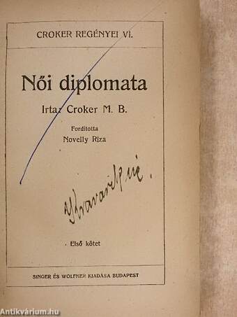 Női diplomata I-III.