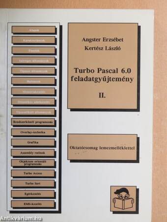 Turbo Pascal 6.0 feladatgyűjtemény II.