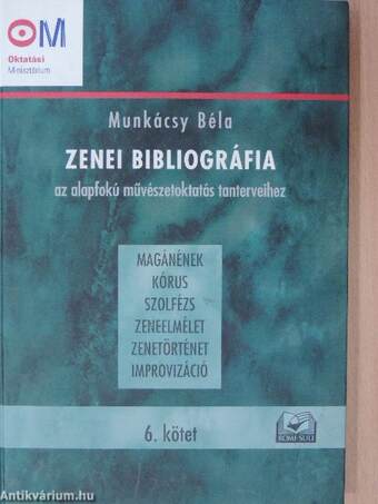 Zenei bibliográfia 6.