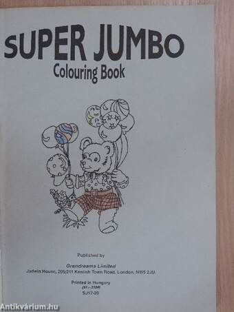 Super Jumbo Colouring Book