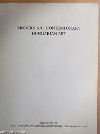 Modern and Contemporary Hungarian Art