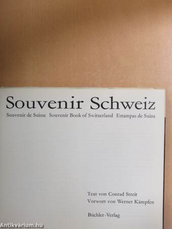 Souvenir Schweiz