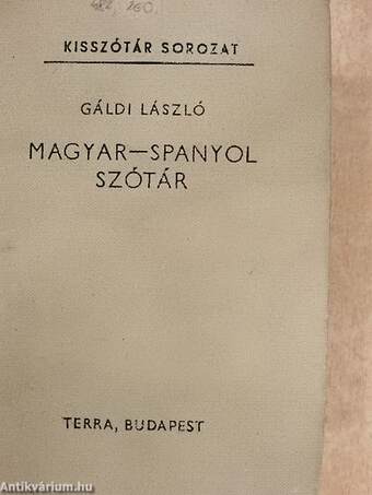 Magyar-spanyol szótár