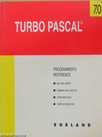 Turbo Pascal Version 7.0