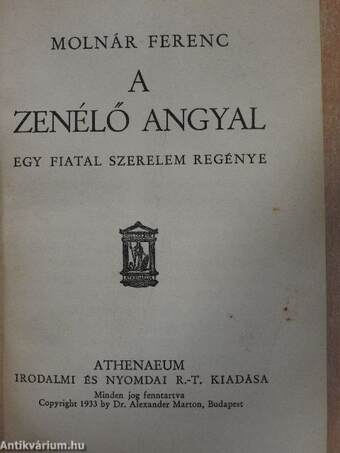 A zenélő angyal