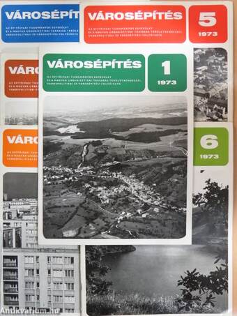 Városépítés 1973/1-6.