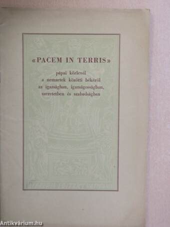 Pacem in Terris