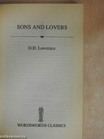 Sons and Lovers