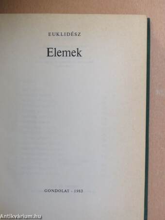 Elemek