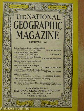 The National Geographic Magazine February 1935