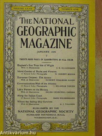 The National Geographic Magazine January 1935