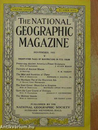 The National Geographic Magazine November 1935