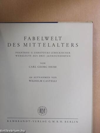 Fabelwelt des Mittelalters