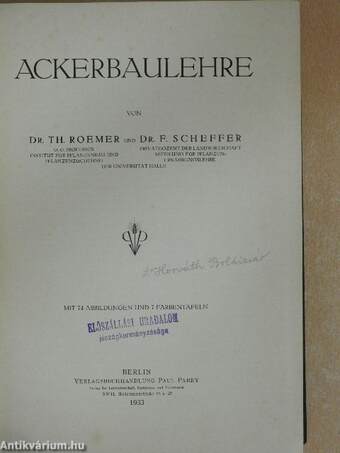 Ackerbaulehre