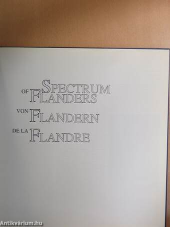 Spectrum of Flanders/von Flandern/de la Flandre