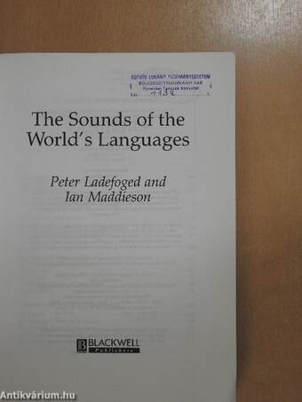 The Sounds of the World's Languages