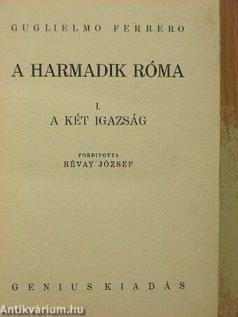 A harmadik Róma I.