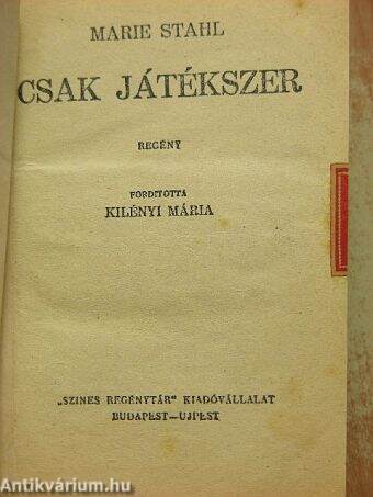 Csak játékszer/Bűnös vagyok/Talált pénz/Az elveszett notesz