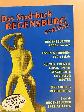 Das Stadtbuch Regensburg erleben