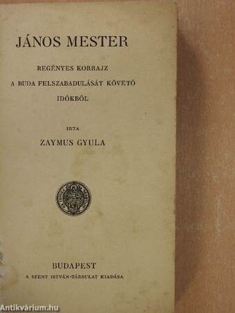 János mester