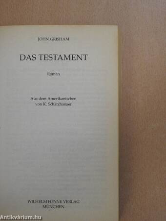 Das Testament