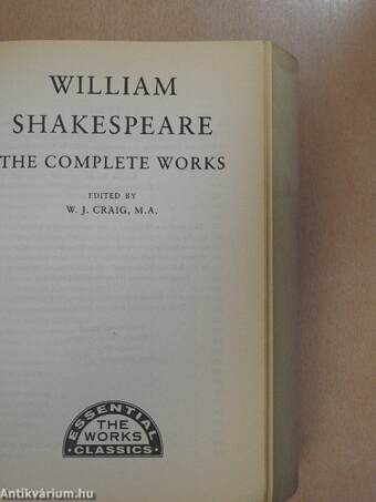 The Complete Works of William Shakespeare