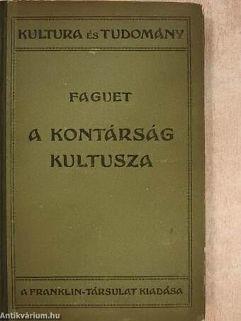 A kontárság kultusza