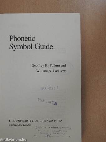 Phonetic Symbol Guide