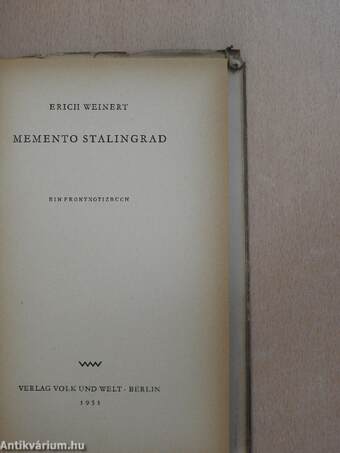 Memento Stalingrad