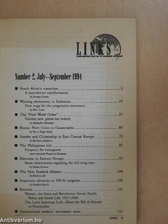 Links July-September 1994