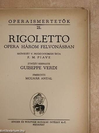 Verdi: Rigoletto