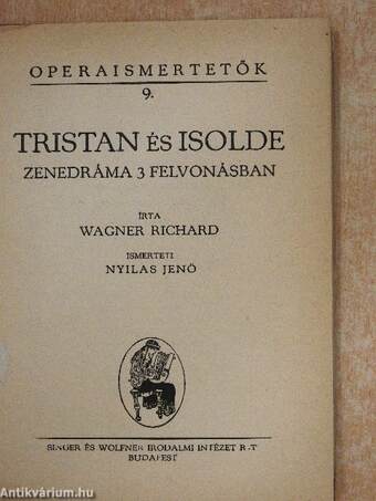 Tristan és Isolde