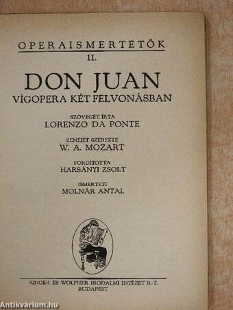 Mozart: Don Juan