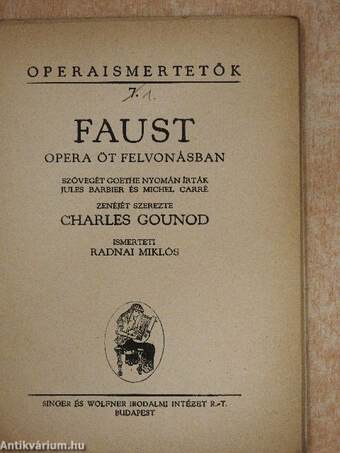 Gounod: Faust