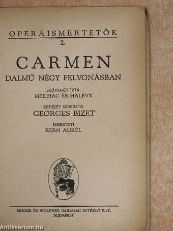 Bizet: Carmen