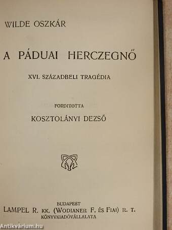 Cyrano de Bergerac/A páduai herczegnő